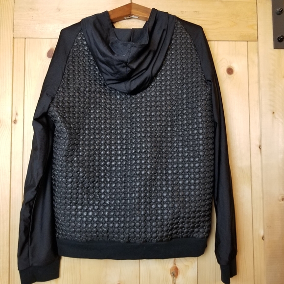 Revolution Dancewear Mini Quilted Zipper Front Hooded Jacket - Picture 4 of 11